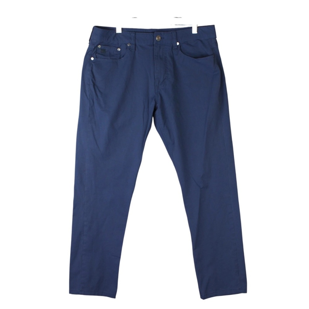 Vineyard Vines OTG Pants Mens 31x28 On The Go Chino Golf Blue Stretch Big Casual